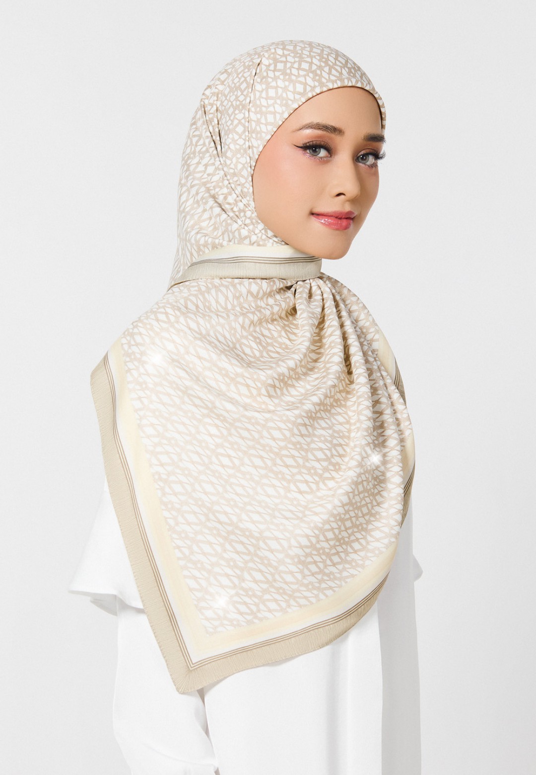 SQ ICONIC TWILL PRINTED DIAMOND