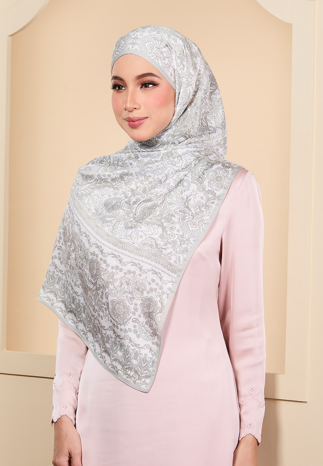 SHAWL THEIA PRINTED