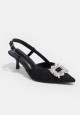 NISA PUMPS IN NOIR