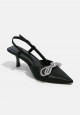 FARA SLINGBACK IN NOIR