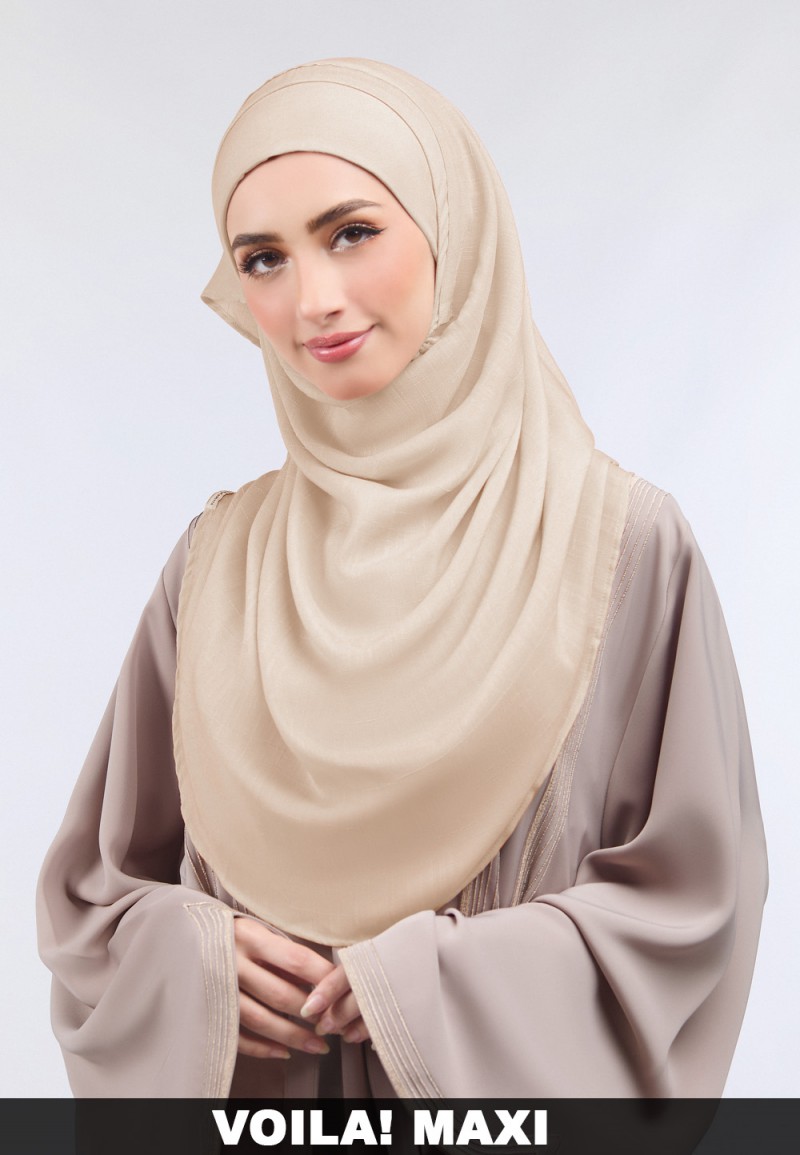 WRINKLY VOILA! MAXI PLAIN