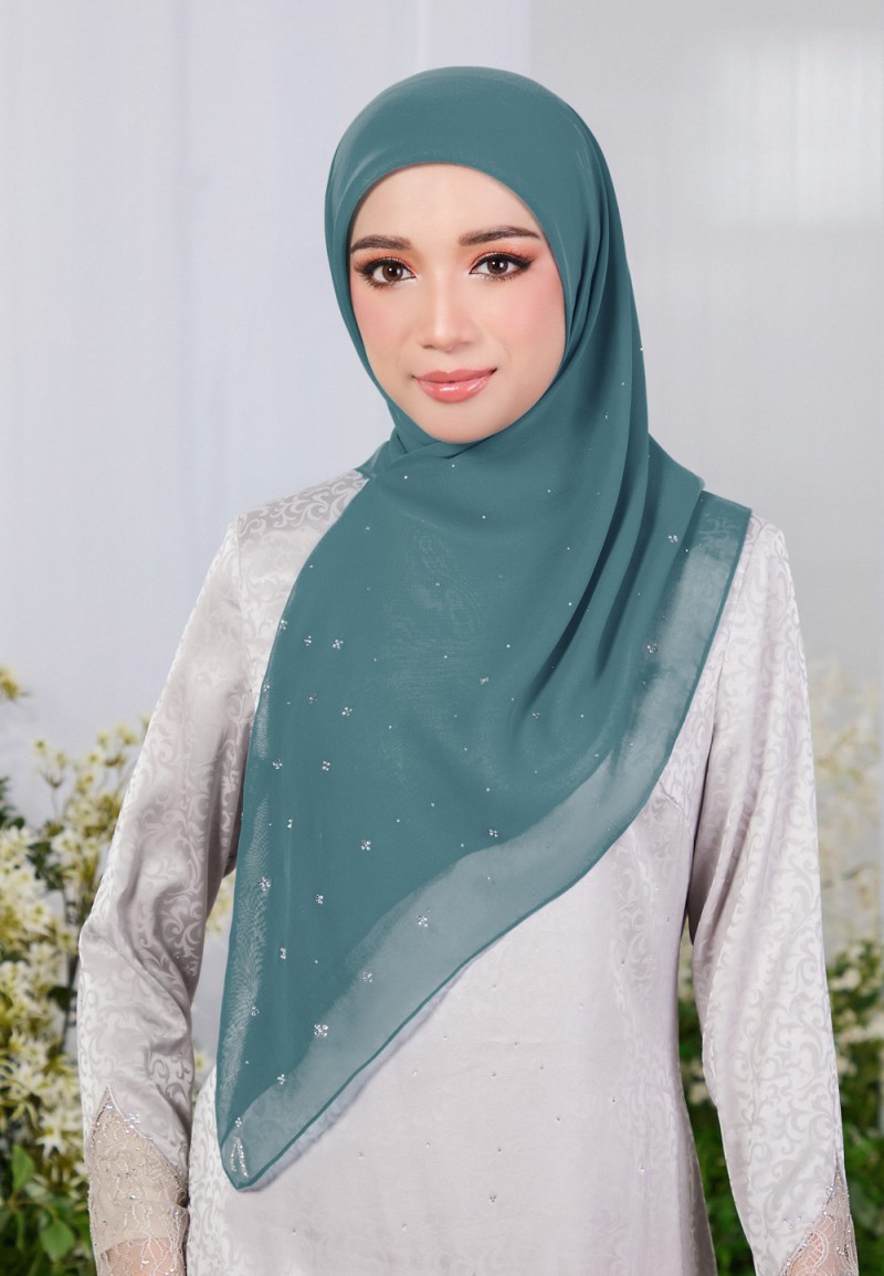 SQ FLUERENCE VOILE PLAIN DIAMOND
