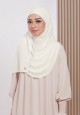 TASNEEM INSTANT SHAWL IN OFF WHITE