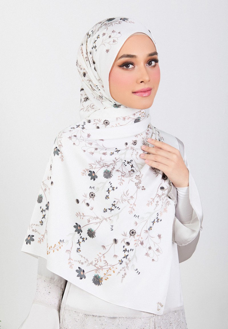 SHAWL BLOSSOM CASCADE PRINTED