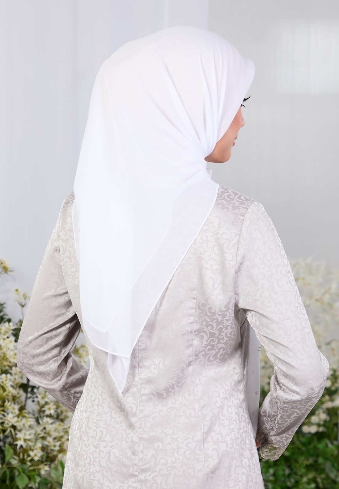 SQ FLUERENCE VOILE PLAIN DIAMOND