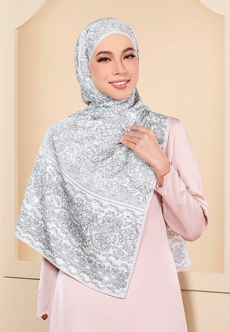 SHAWL THEIA PRINTED DIAMOND