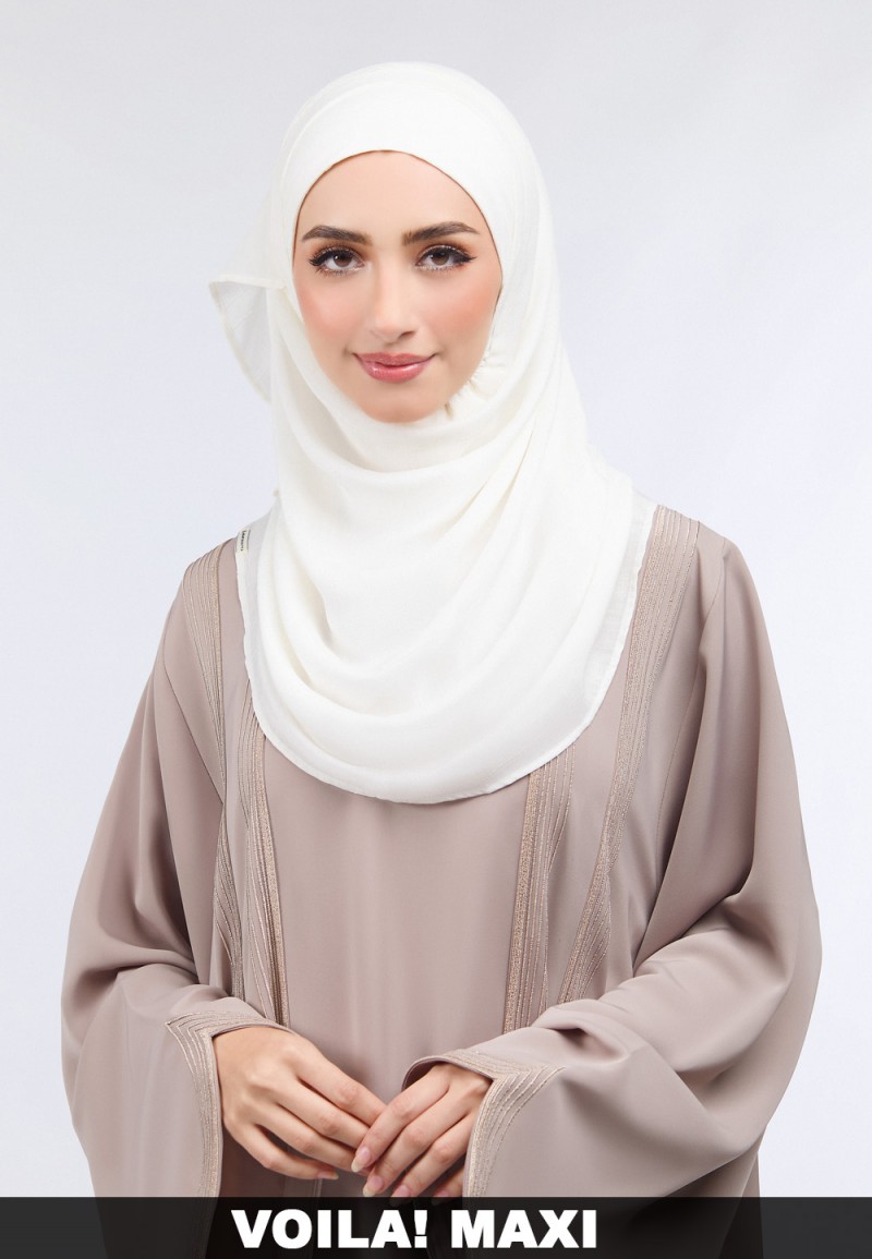 WRINKLY VOILA! MAXI PLAIN