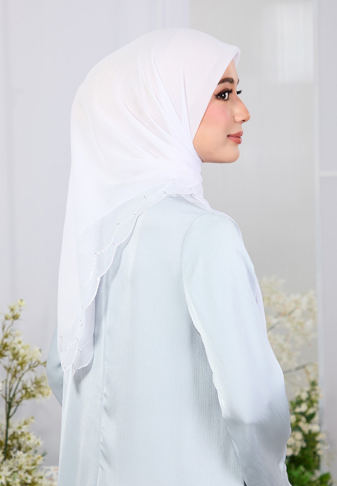 SQ FIOREN FLUER VOILE EMBROIDERY