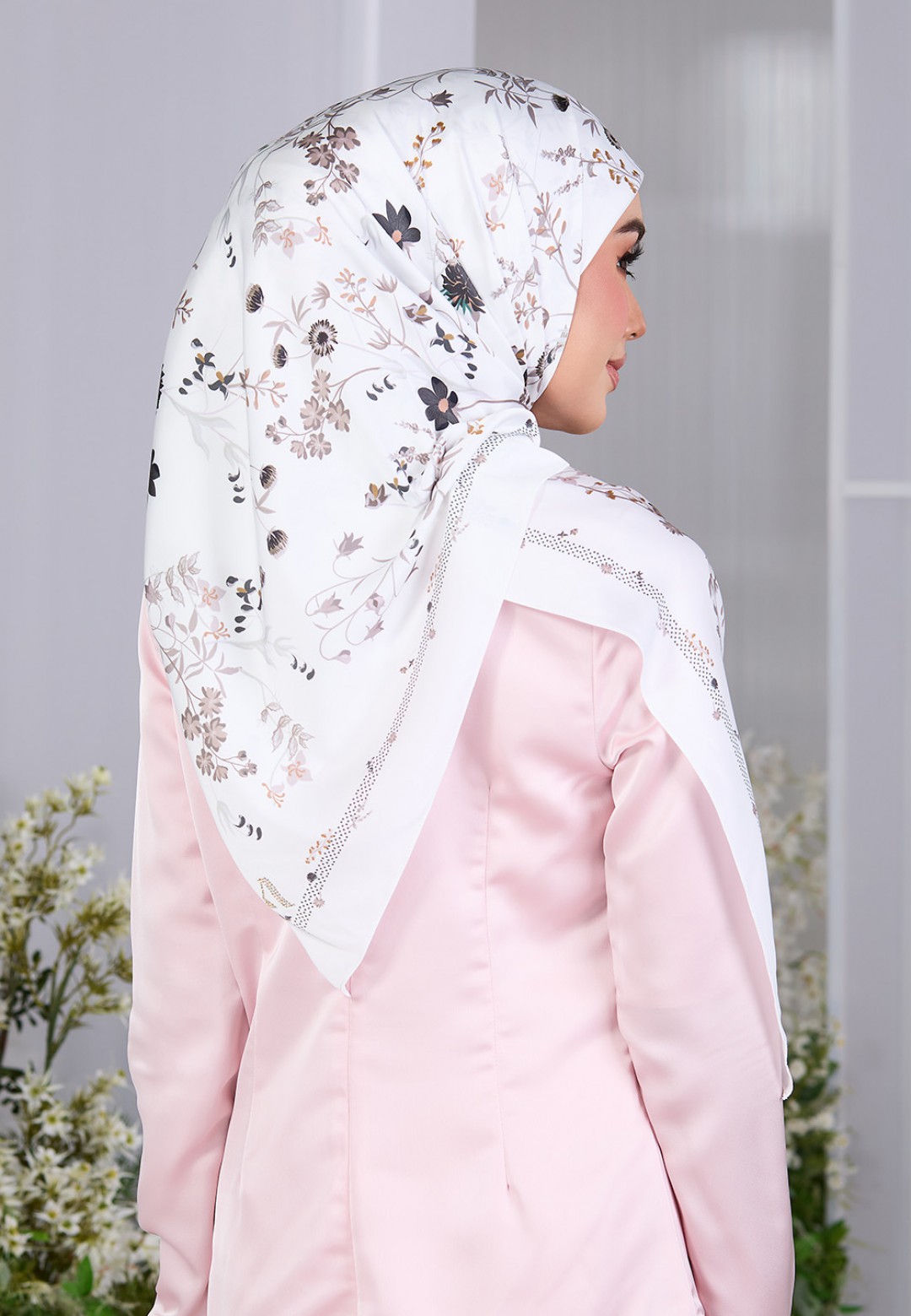 SQ BLOSSOM CASCADE PRINTED