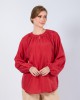 OFIELLA BLOUSE IN RED