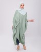 OLIANA KAFTAN IN DUSTY GREEN