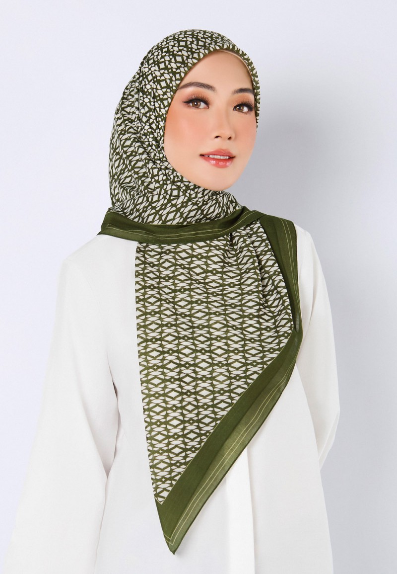 SQ ICONIC VOILE PRINTED