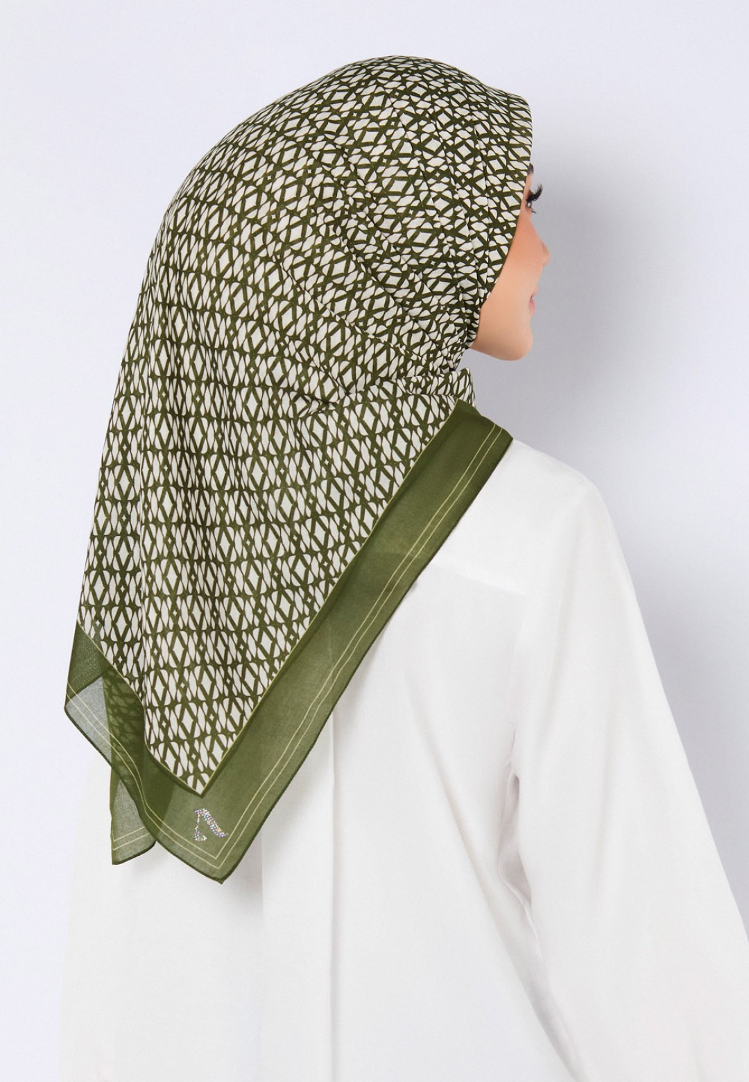SQ ICONIC VOILE PRINTED