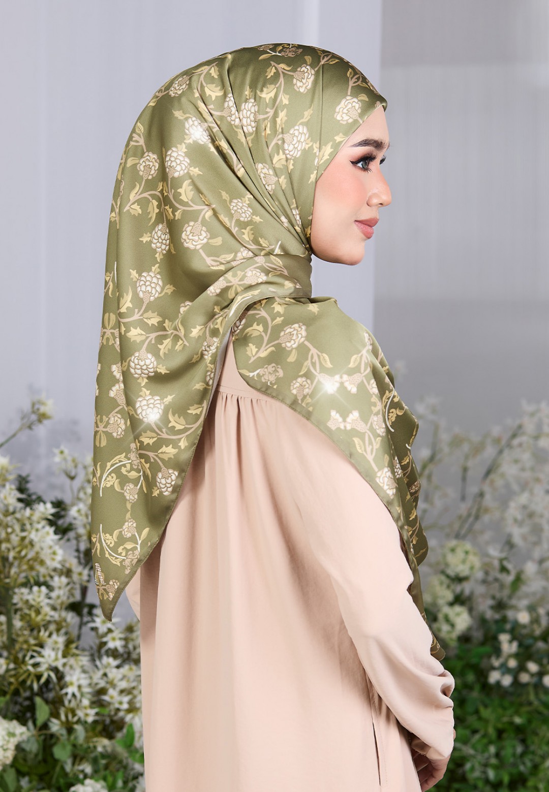 SQ LUNAFLUER PRINTED DIAMOND
