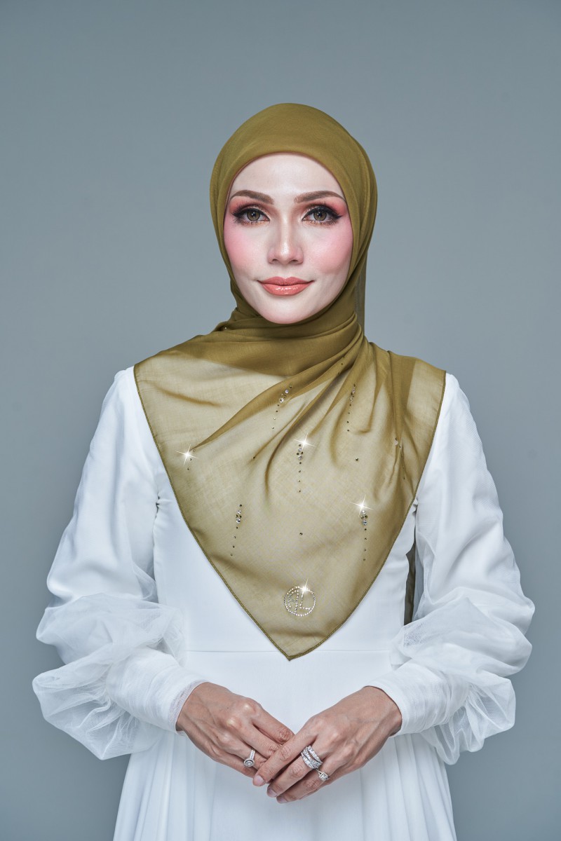 SQ MAIRA VOILE PLAIN DIAMOND