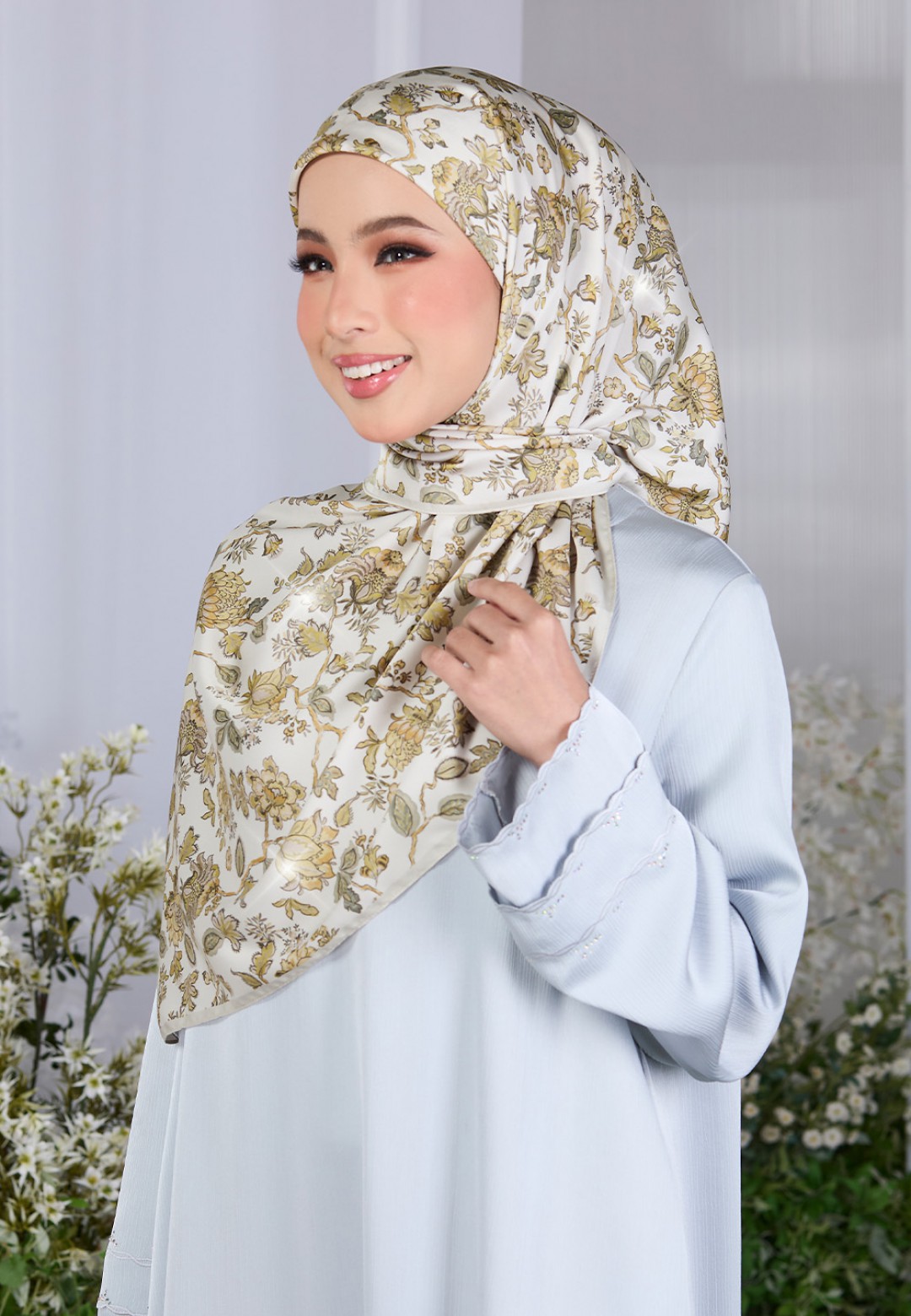 SQ FLUERYN BLOOM PRINTED DIAMOND