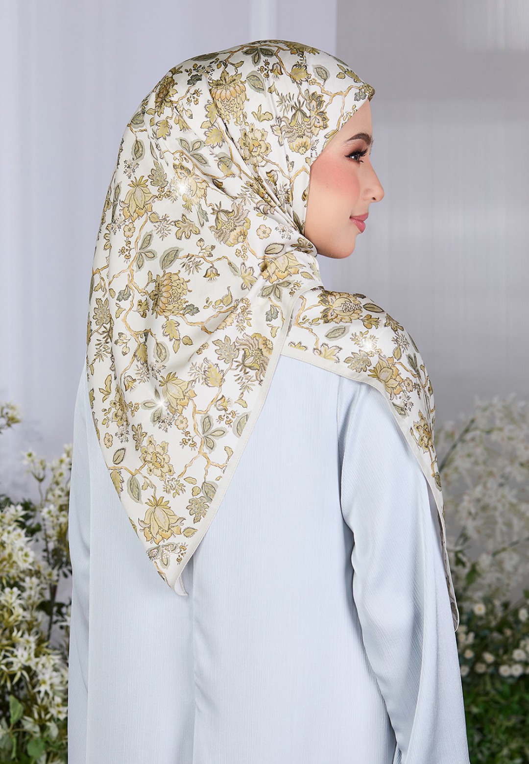 SQ FLUERYN BLOOM PRINTED DIAMOND
