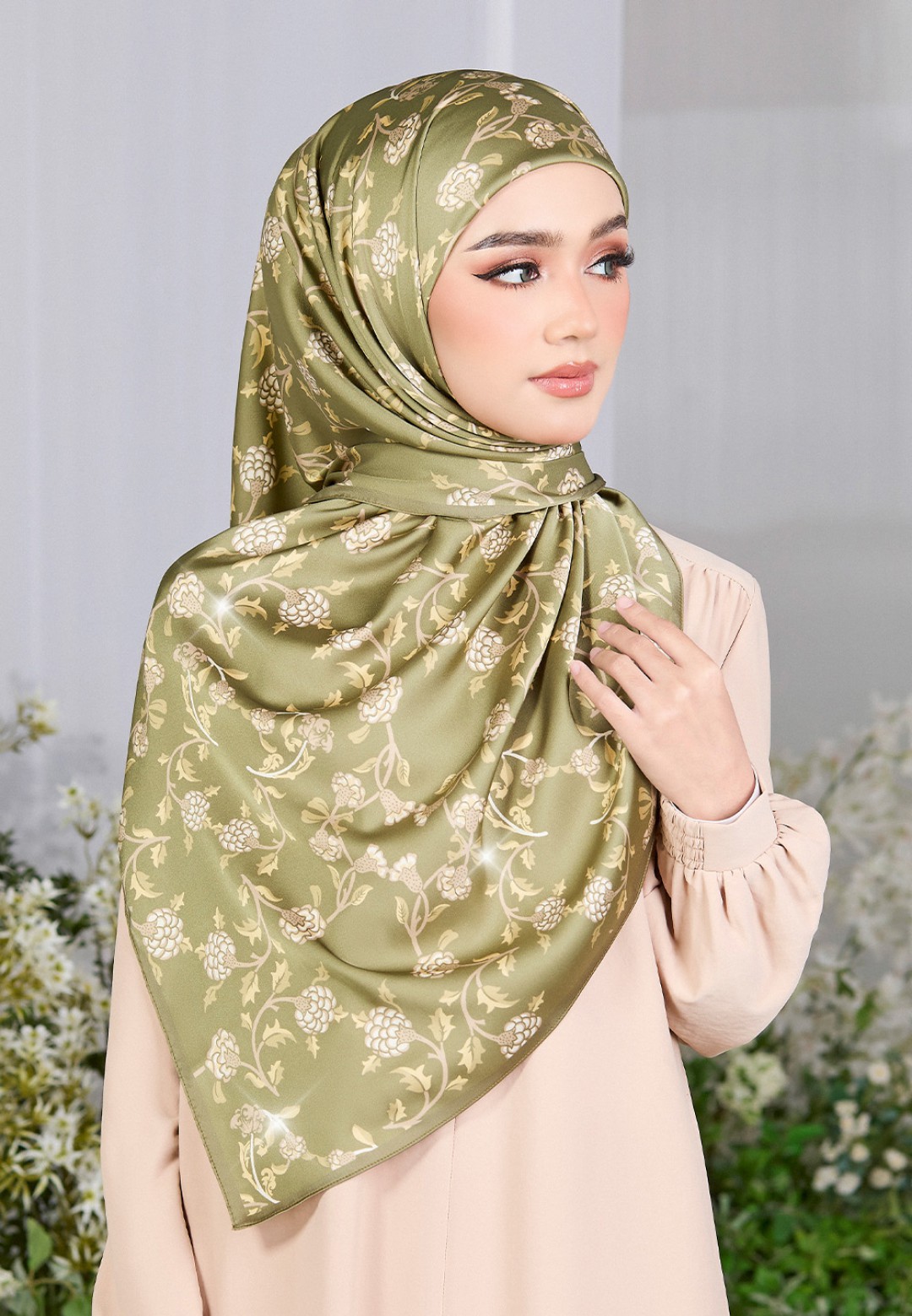 SQ LUNAFLUER PRINTED DIAMOND