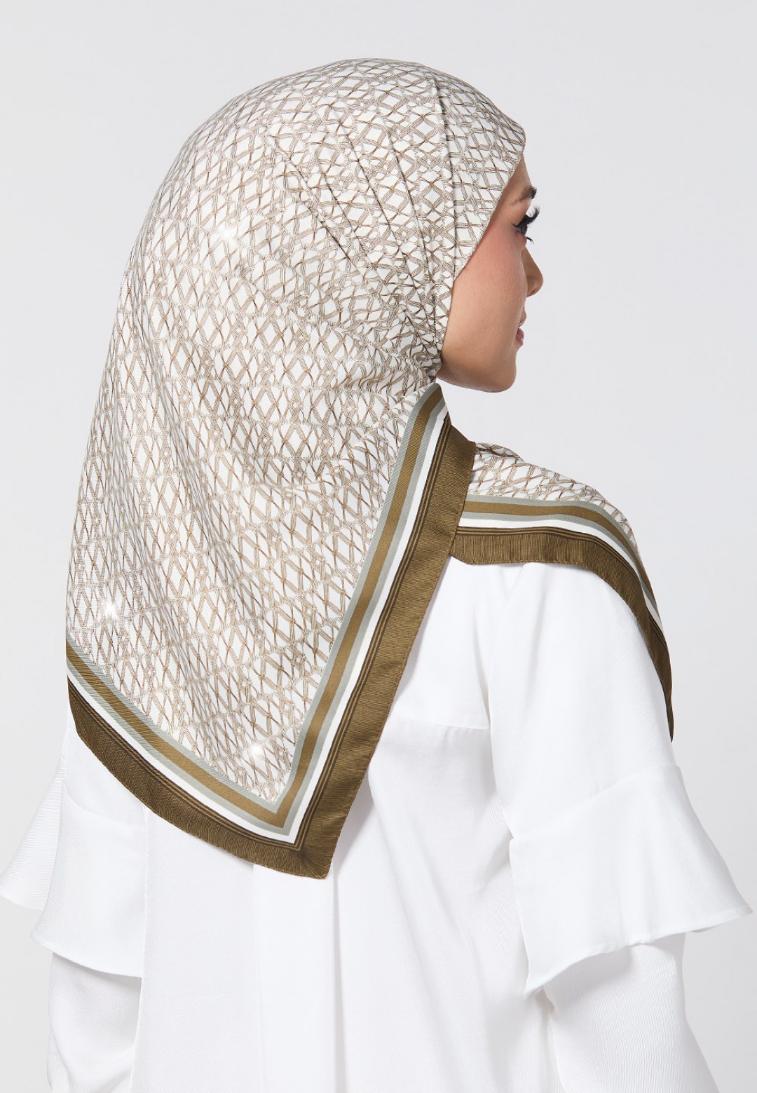 SQ ICONIC TWILL PRINTED DIAMOND