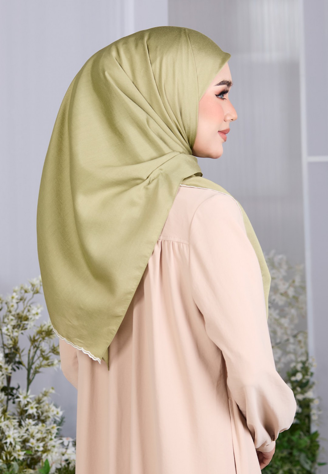 SQ ESME VOILE PLAIN EMBROIDERY