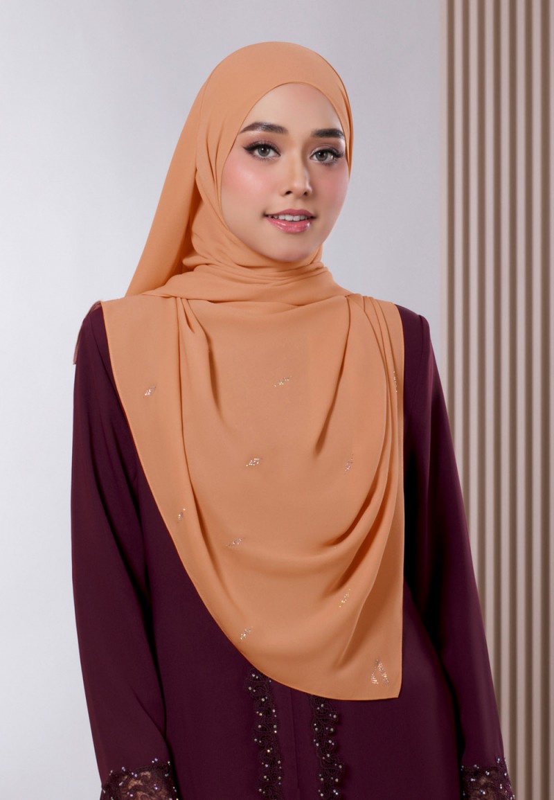 SHAWL WARDIYAH PLAIN DIAMOND 238