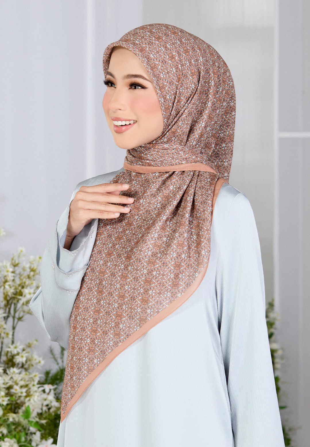 SQ ELAINA VOILE PRINTED