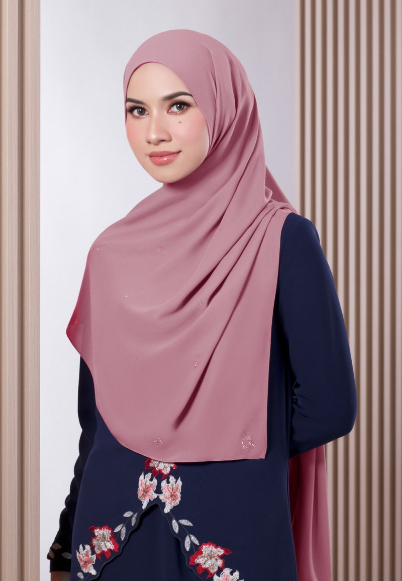 SHAWL WARDAH PLAIN DIAMOND 228