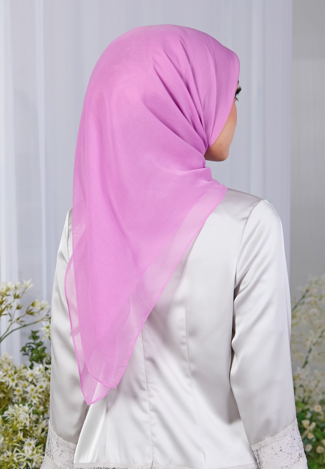 SQ FLUERESCIA VOILE PLAIN DIAMOND