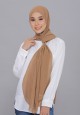 SHAWL CRYSTAL EDITION IN PALE BROWN
