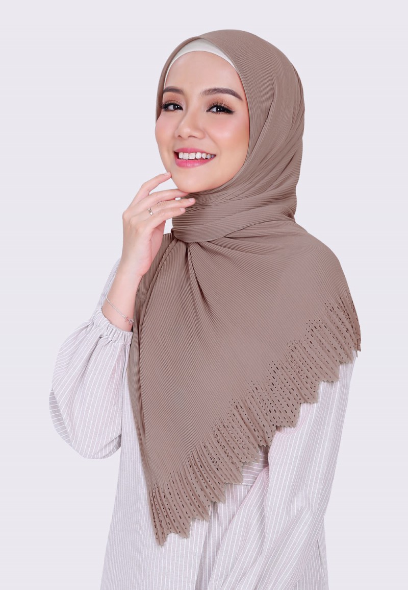 SHAWL LASERCUT PRETTY PLEATS 209