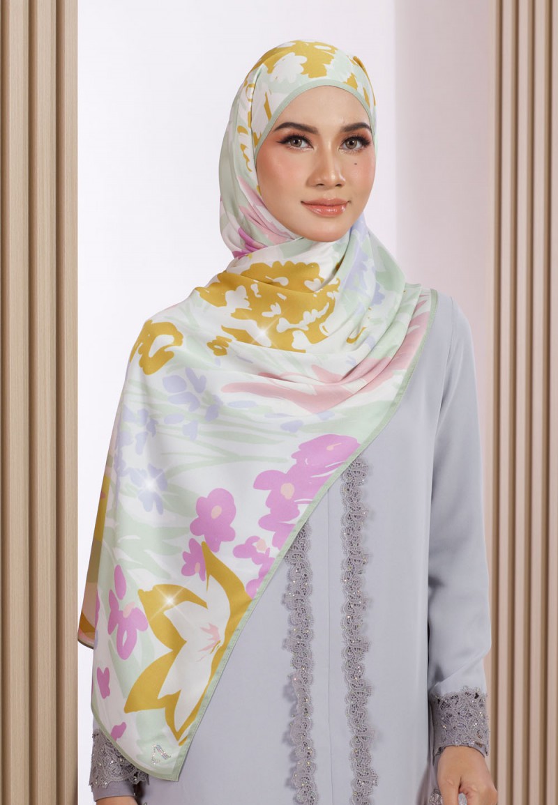 SHAWL 298 ASMA PRINTED DIAMOND