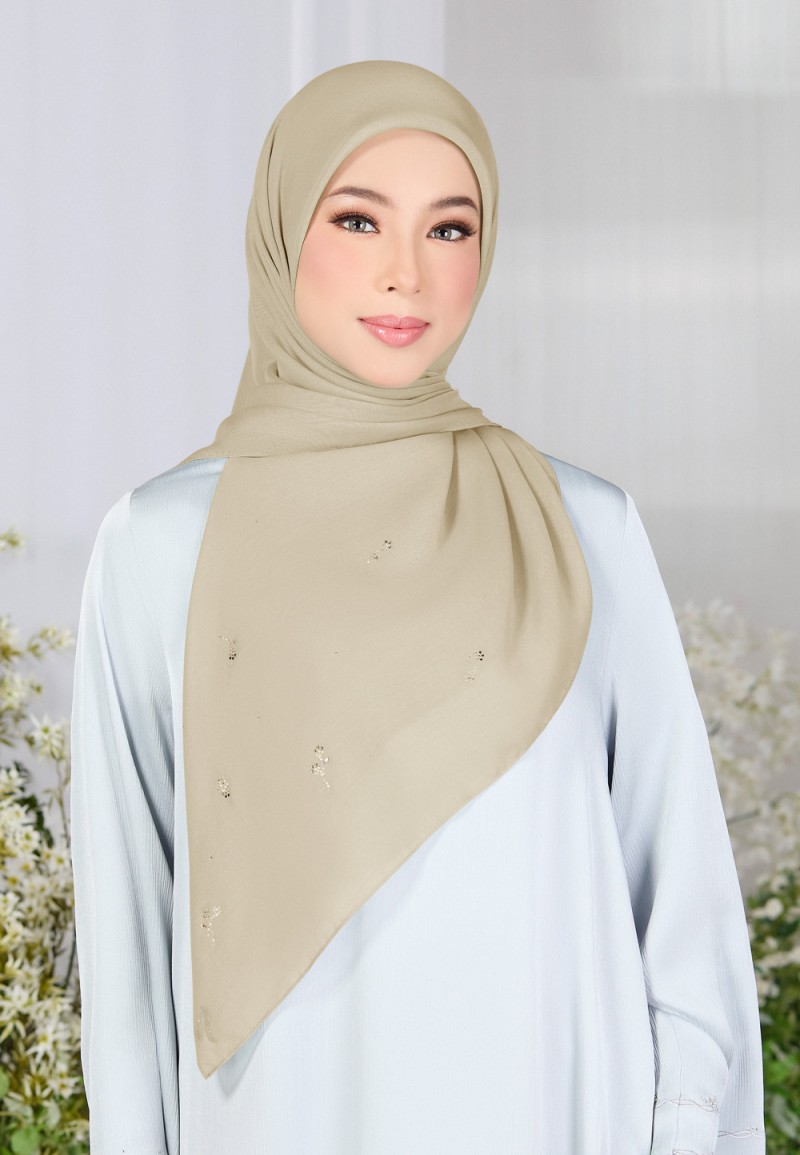 SQ PETALISCENT VOILE PLAIN DIAMOND