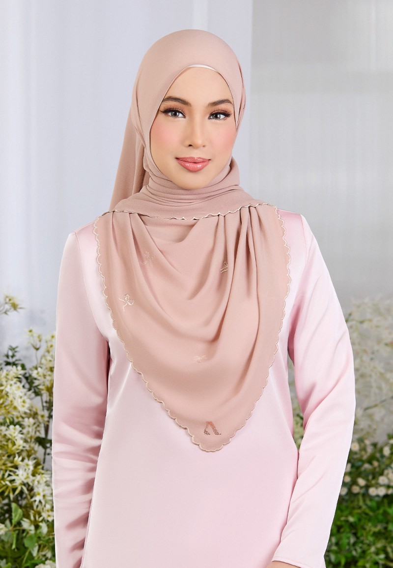 SHAWL ROXY PLAIN EMBROIDERY