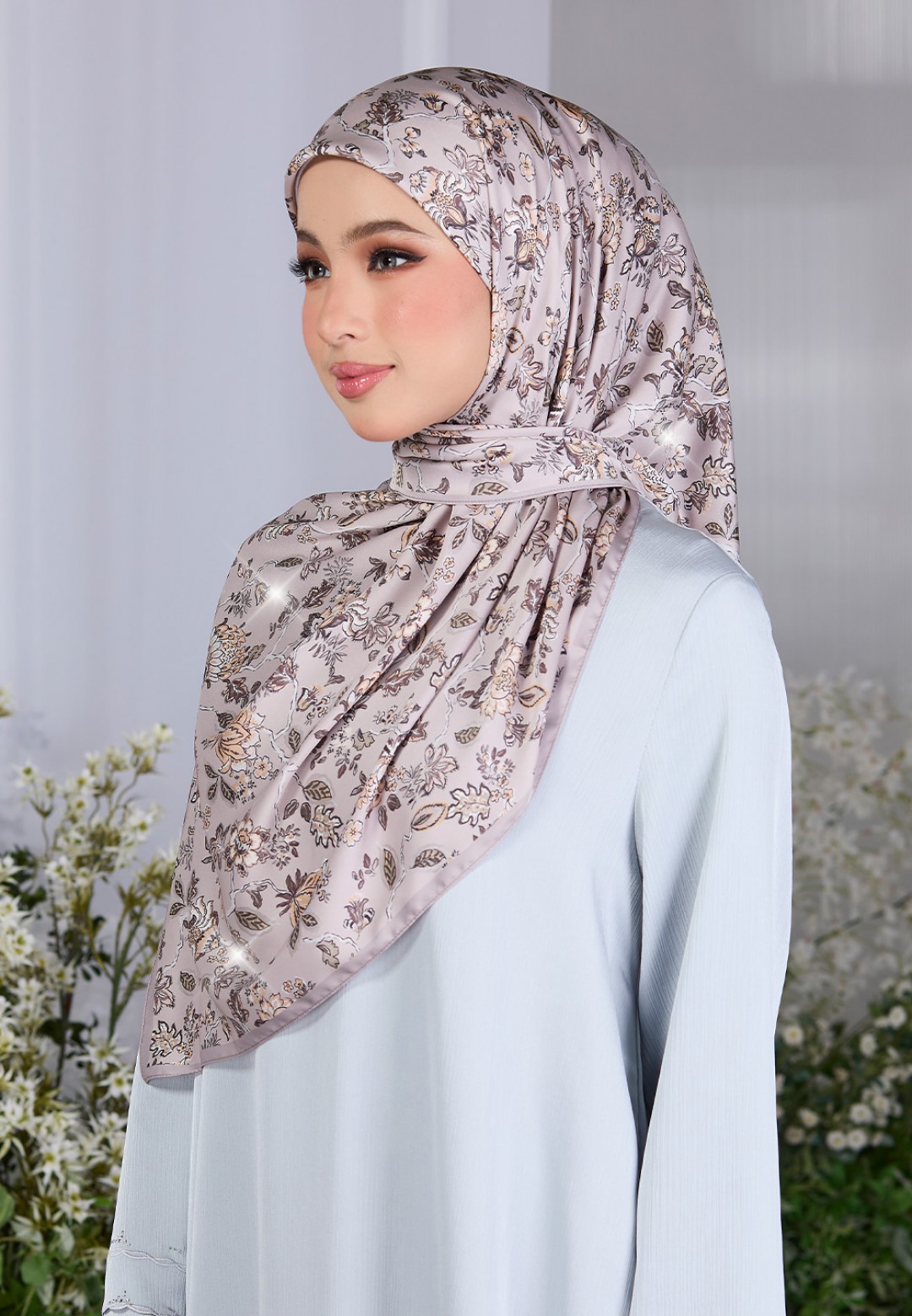 SQ FLUERYN BLOOM PRINTED DIAMOND