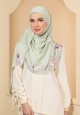 INSTANT SHAWL JASMIN IN PALE GREEN (DIAMOND)