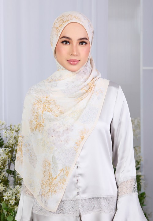 SHAWL VELVET BLOOM PRINTED