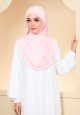 SHAWL JUITA EMBROIDERY IN PALE PINK