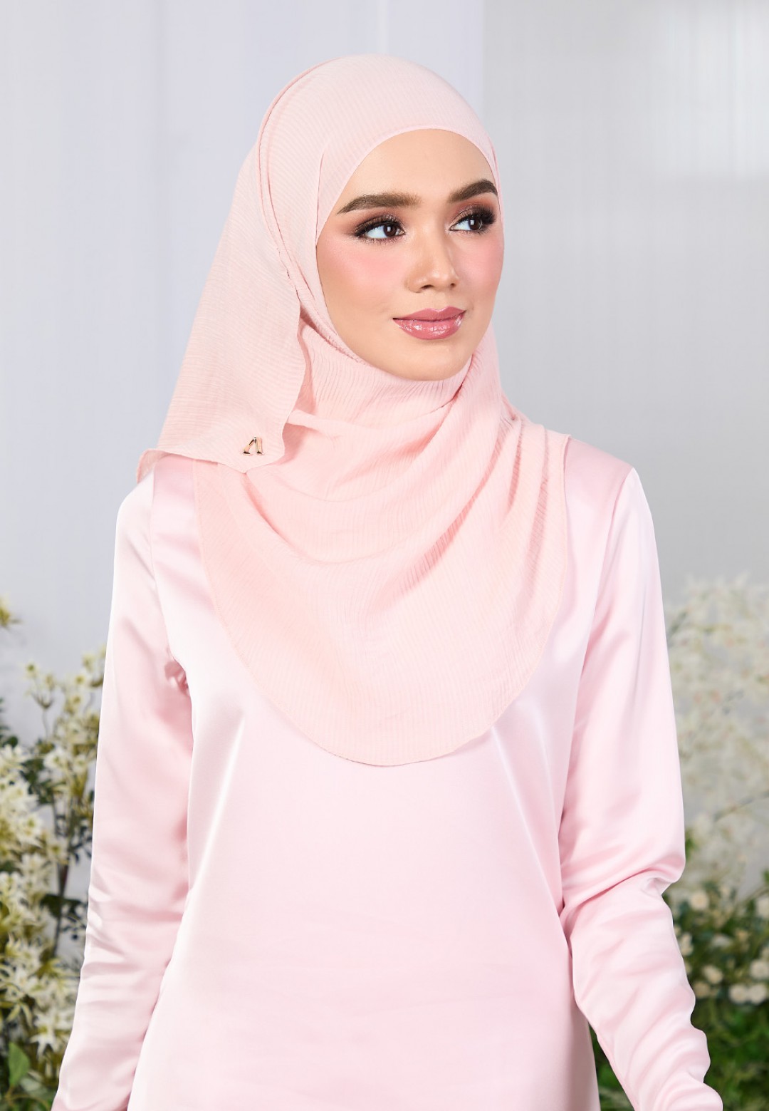 INSTANT IMAAN SEMI PLEATED PLAIN