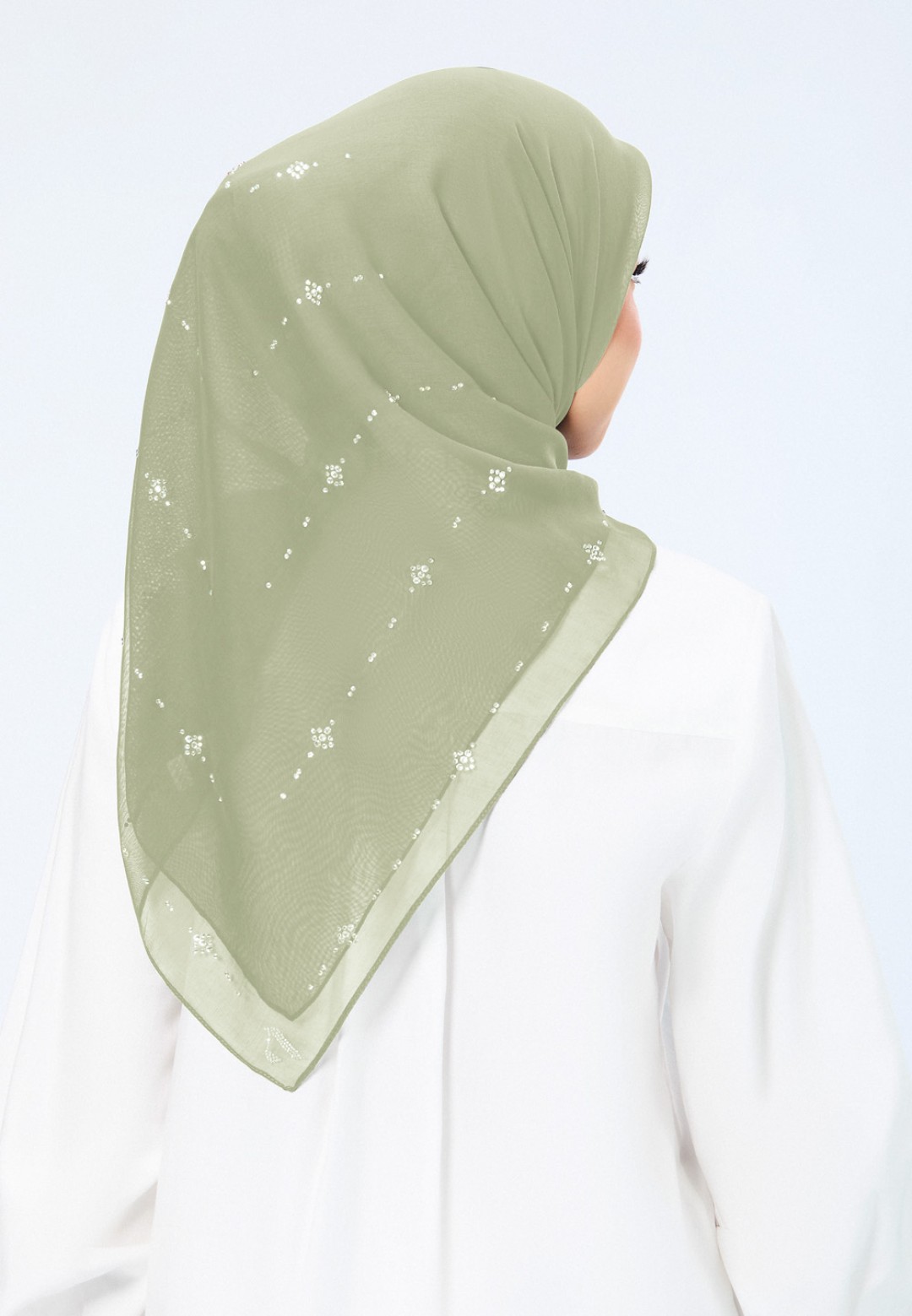 SQ LILYORA VOILE PLAIN DIAMOND