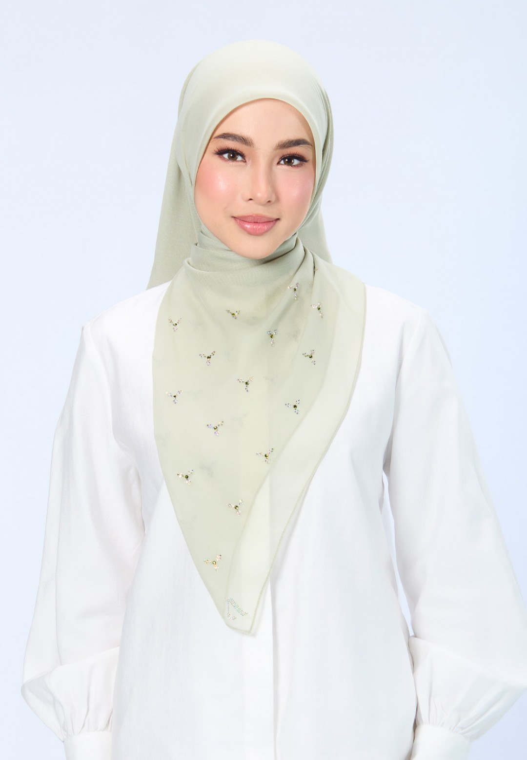 SQ CRYSTALLIQUE VOILE PLAIN DIAMOND