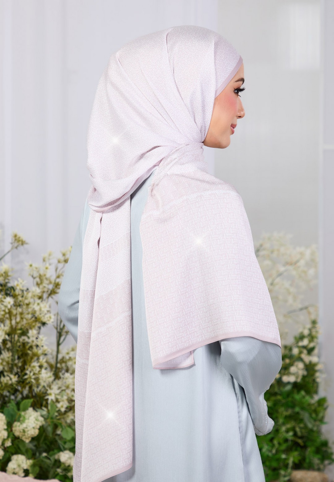SHAWL VELURINE PRINTED DIAMOND