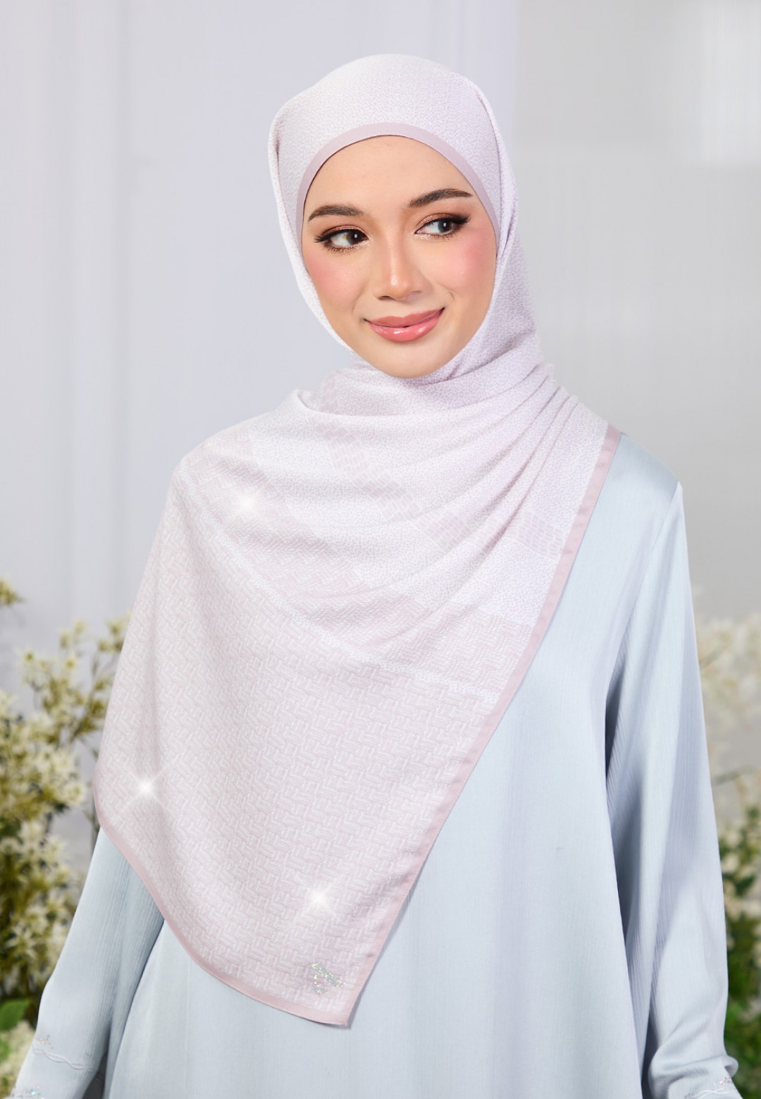 SHAWL VELURINE PRINTED DIAMOND