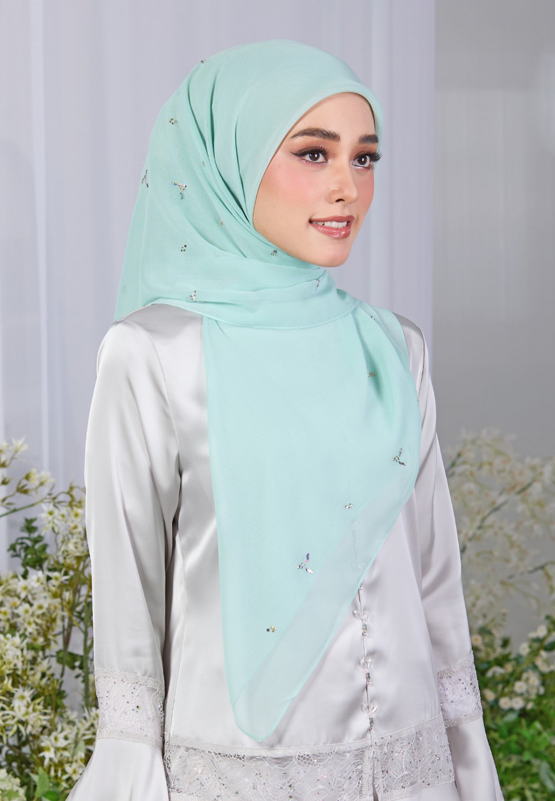 SQ GLIMPETRA VOILE PLAIN DIAMOND