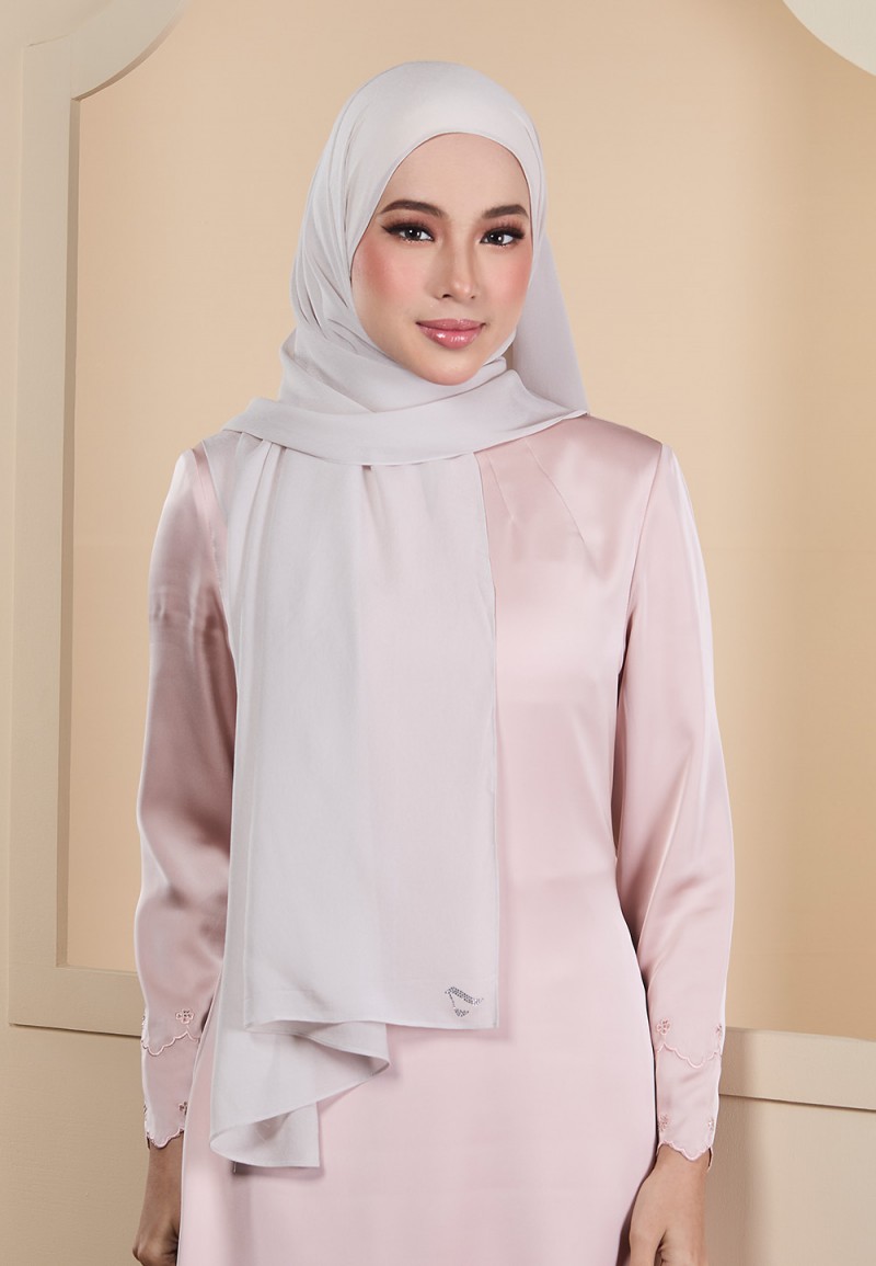 SHAWL HOUDA SILKY CHIFFON PLAIN