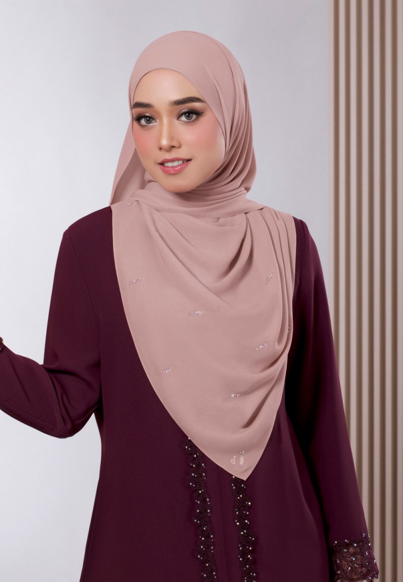 SHAWL WARDIYAH PLAIN DIAMOND 238