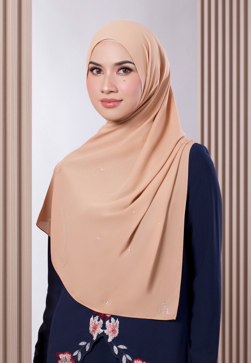 SHAWL WARDAH PLAIN DIAMOND 228