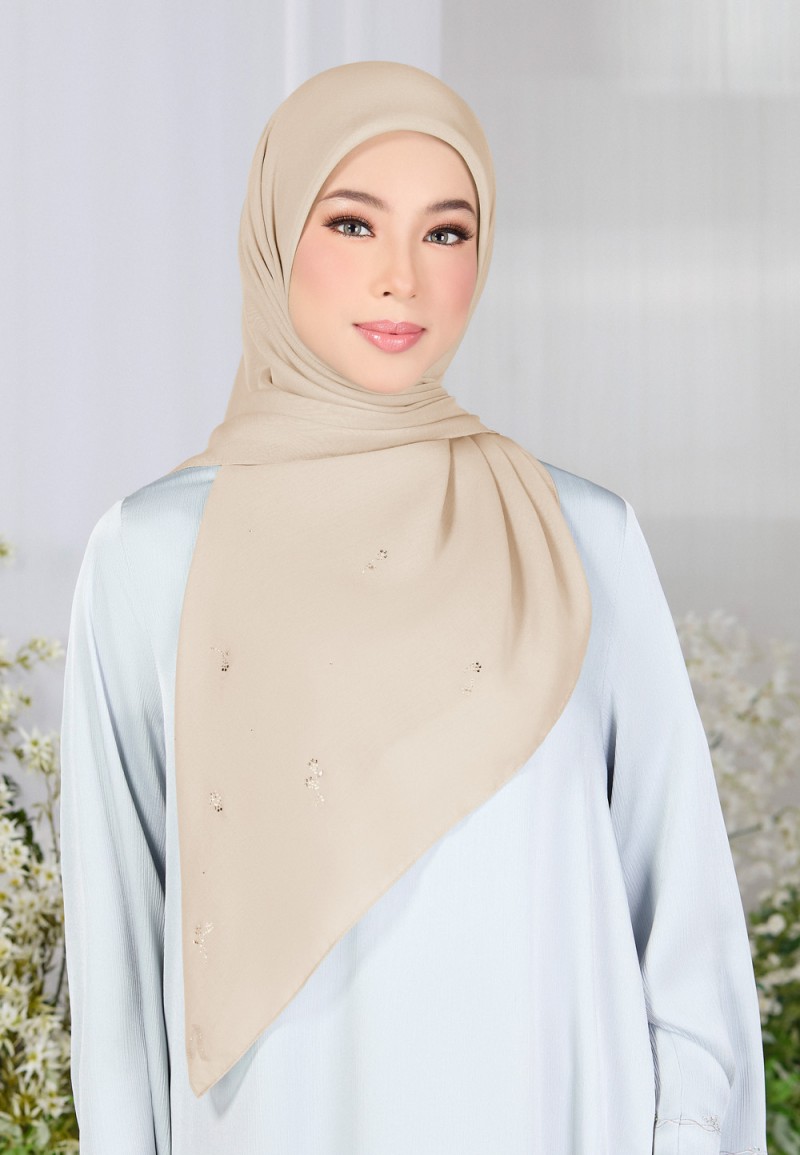 SQ PETALISCENT VOILE PLAIN DIAMOND