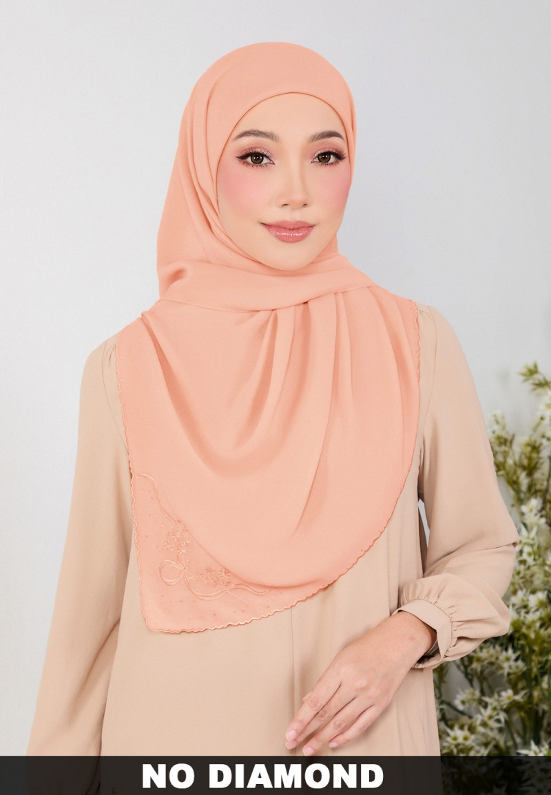 SQ FLUERITH PLAIN EMBROIDERY