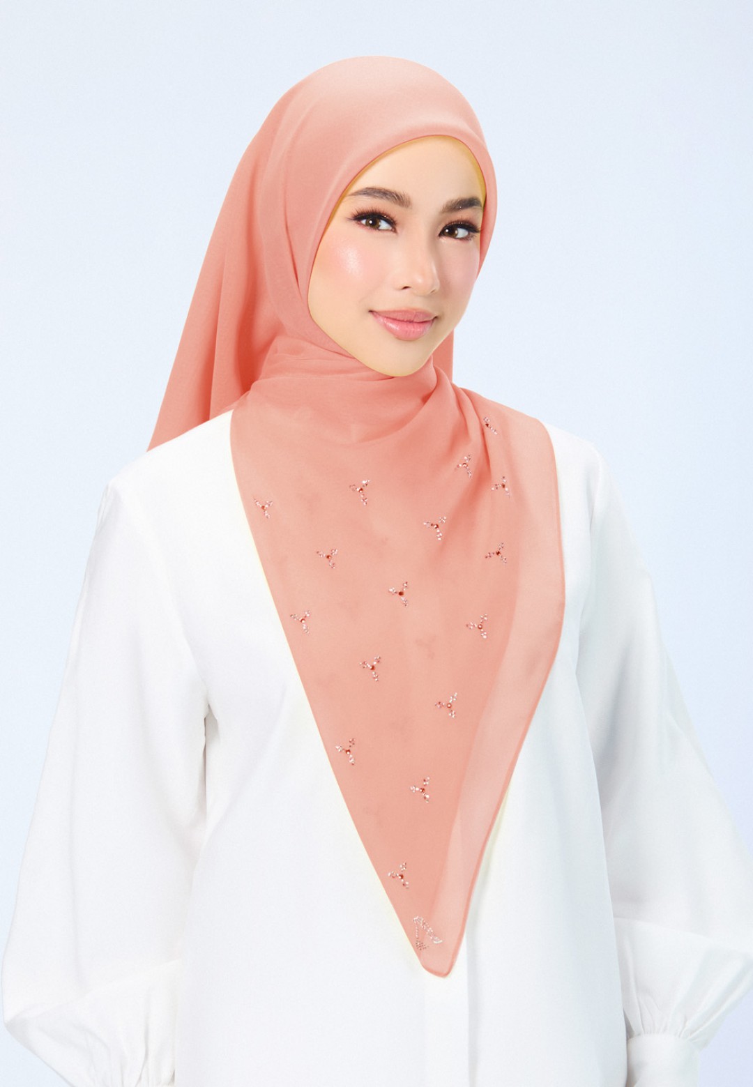 SQ CRYSTALLIQUE VOILE PLAIN DIAMOND