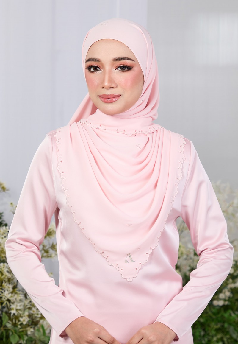 SHAWL ZARRA PLAIN EMBROIDERY